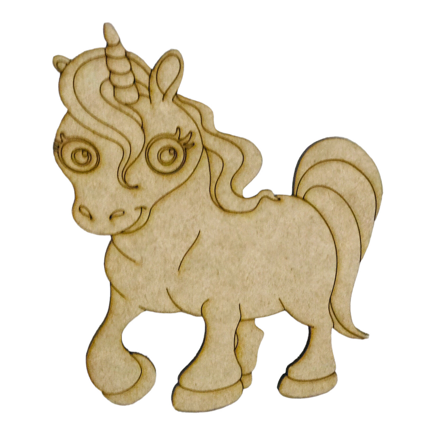 Unicorn Pony Wood Design