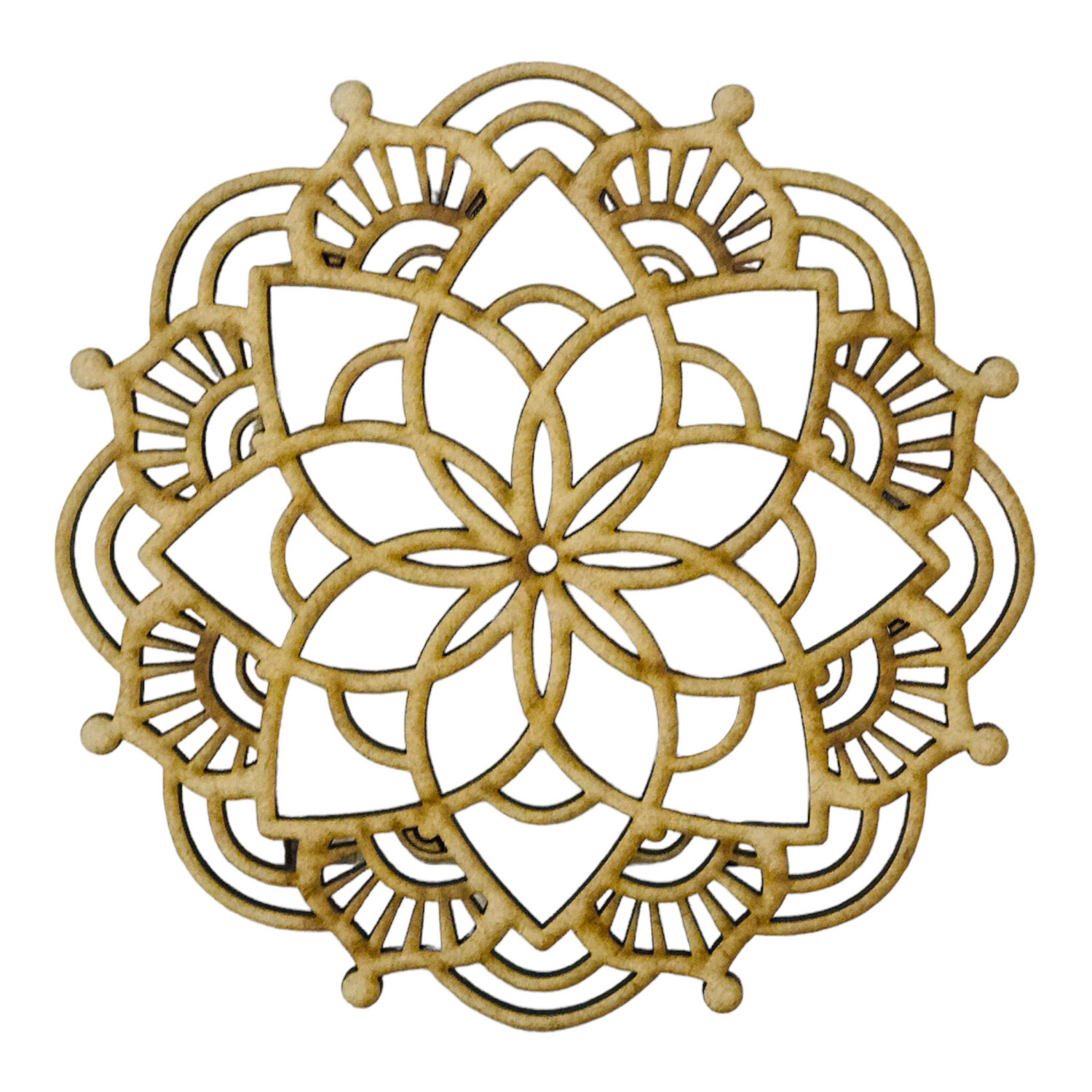 Mandala Wood Design