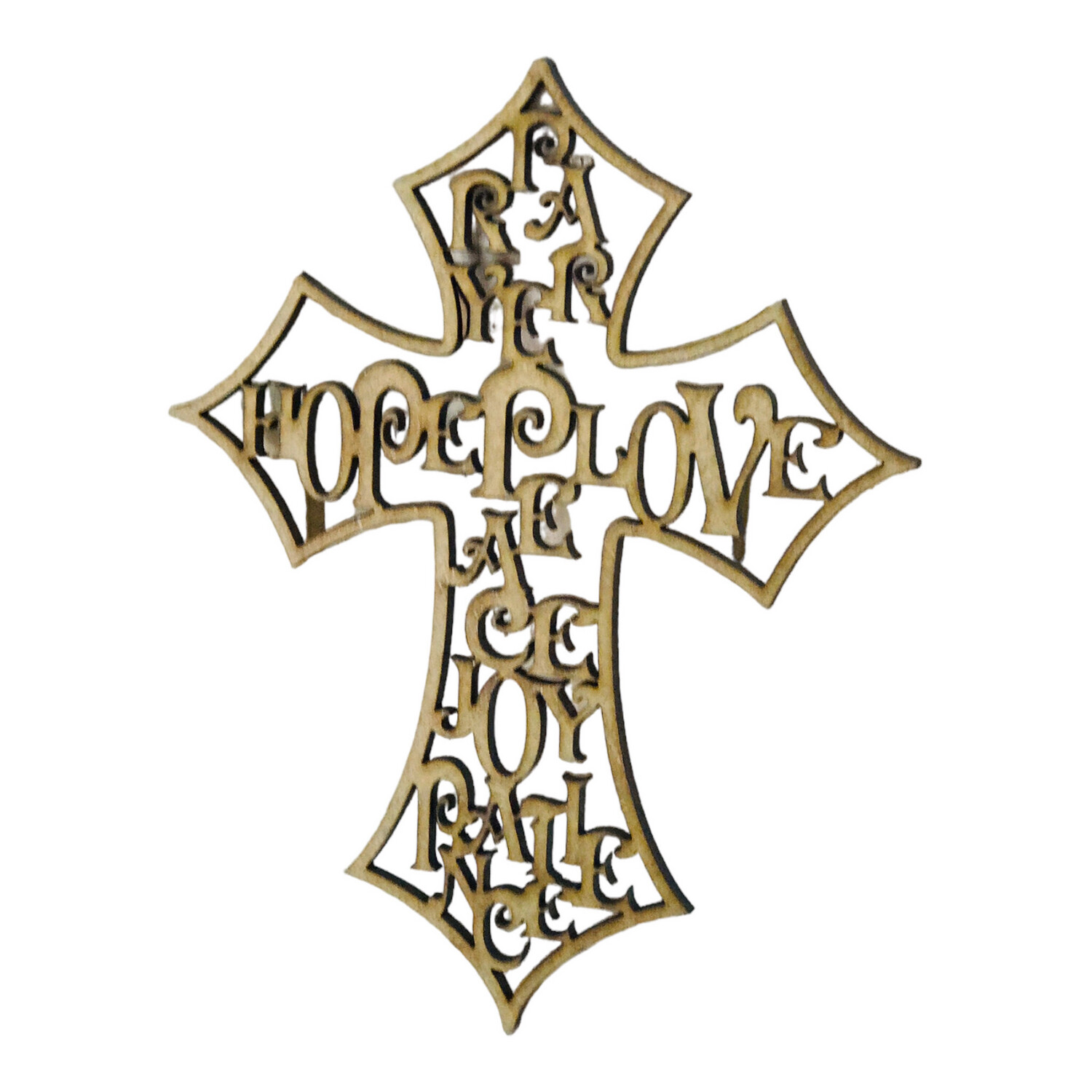 Word Cross Design