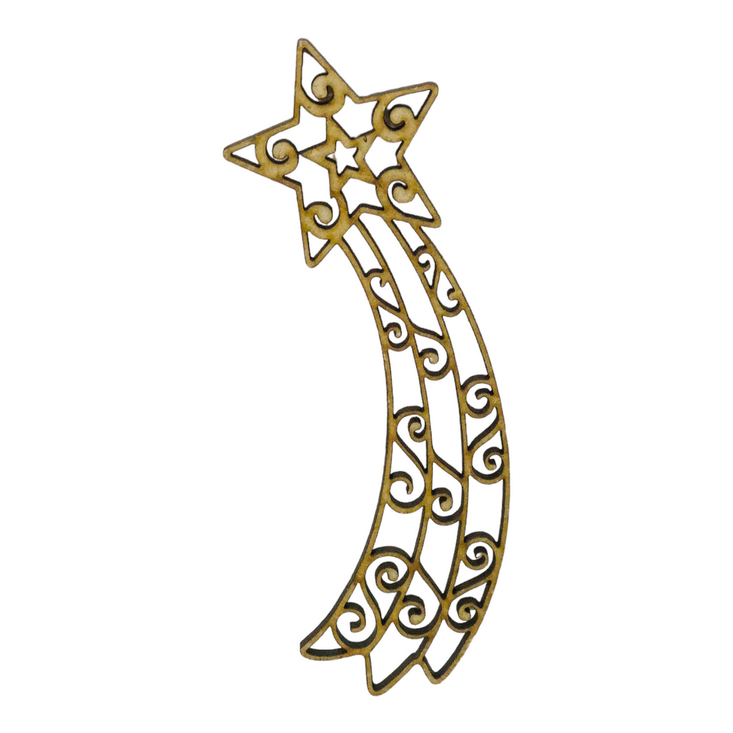 Shooting Star Wood Design