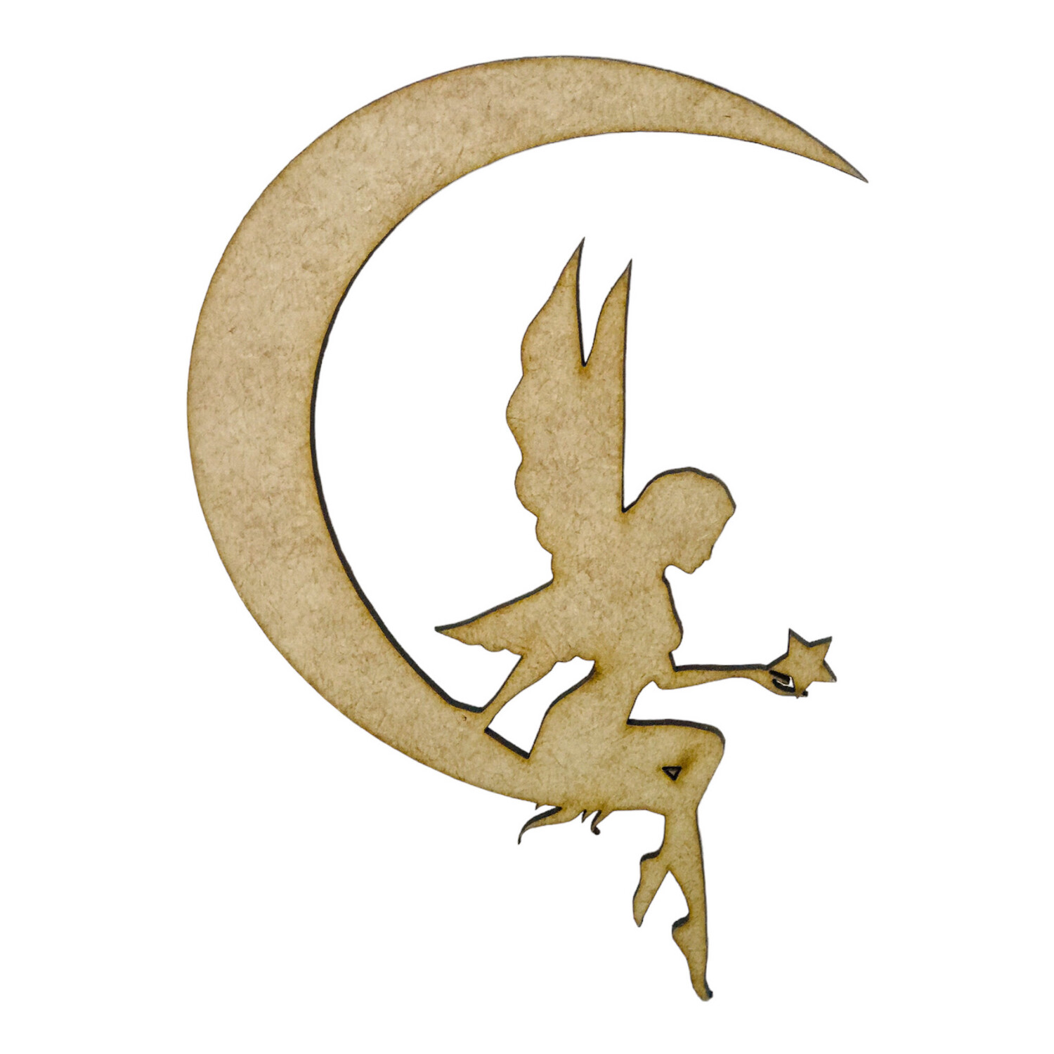 Moon Fairy Wood Design