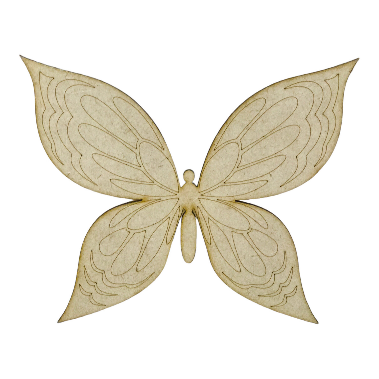 Butterfly Wood Design
