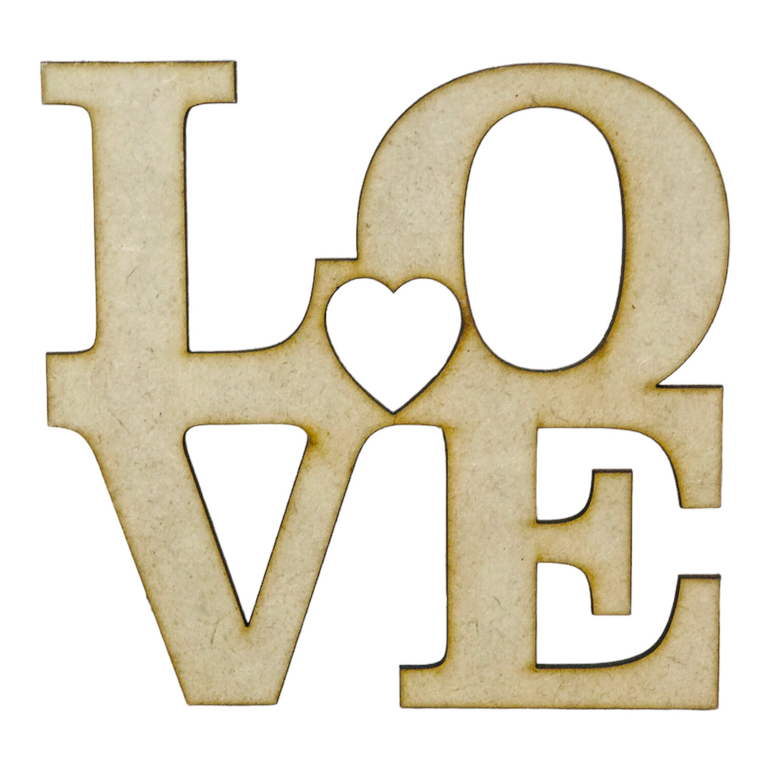 Love Block Wood Design