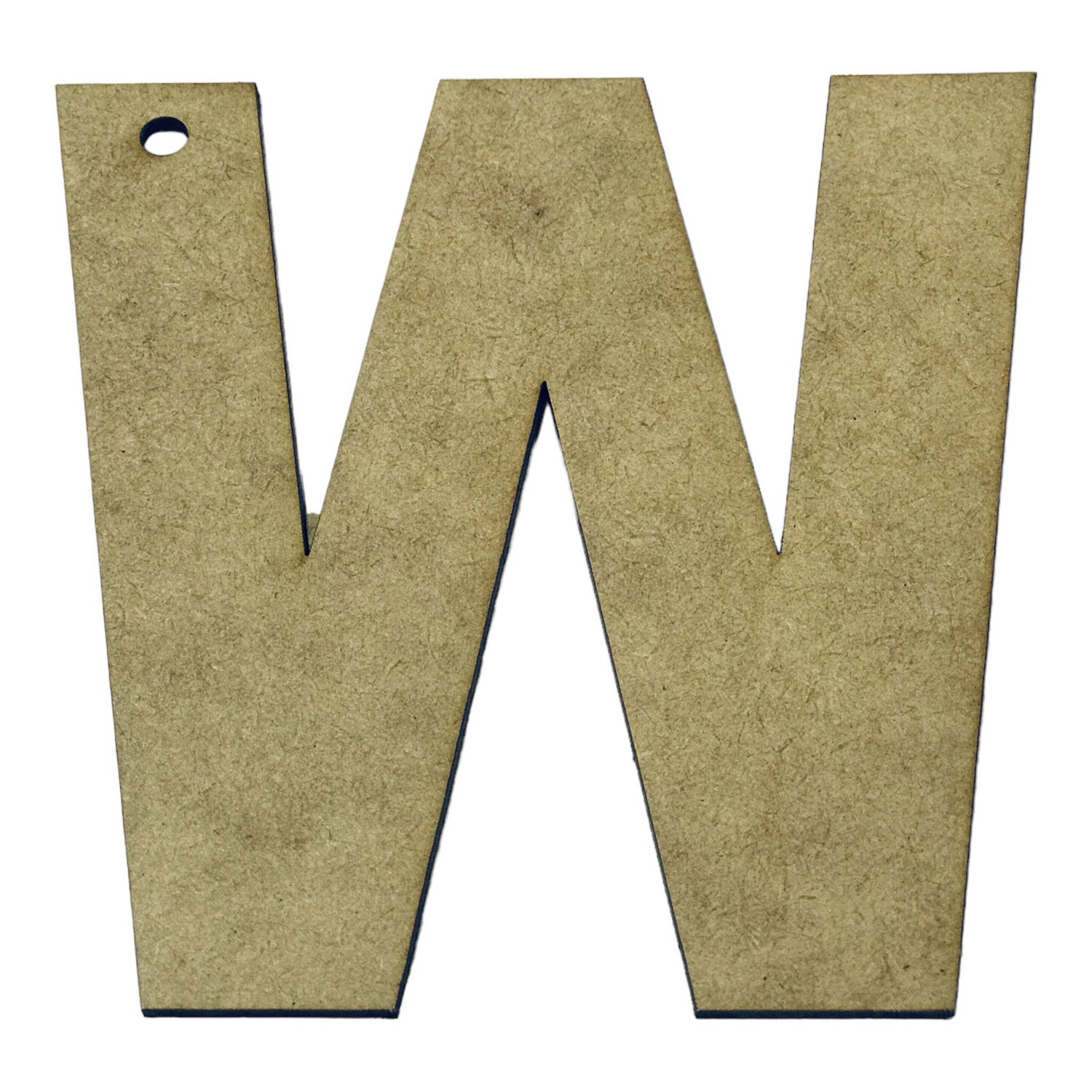 W Wooden Letter