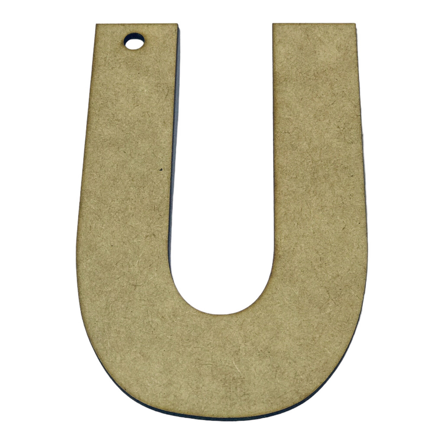 U Wooden Letter