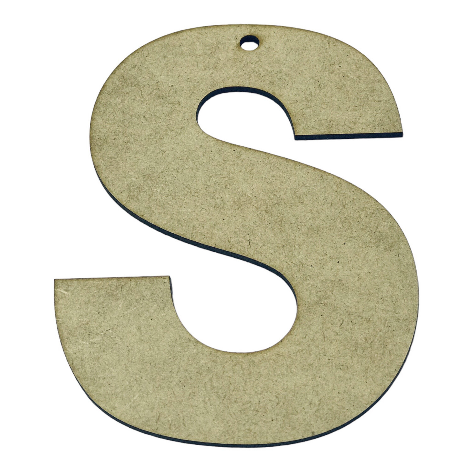 S Wooden Letter