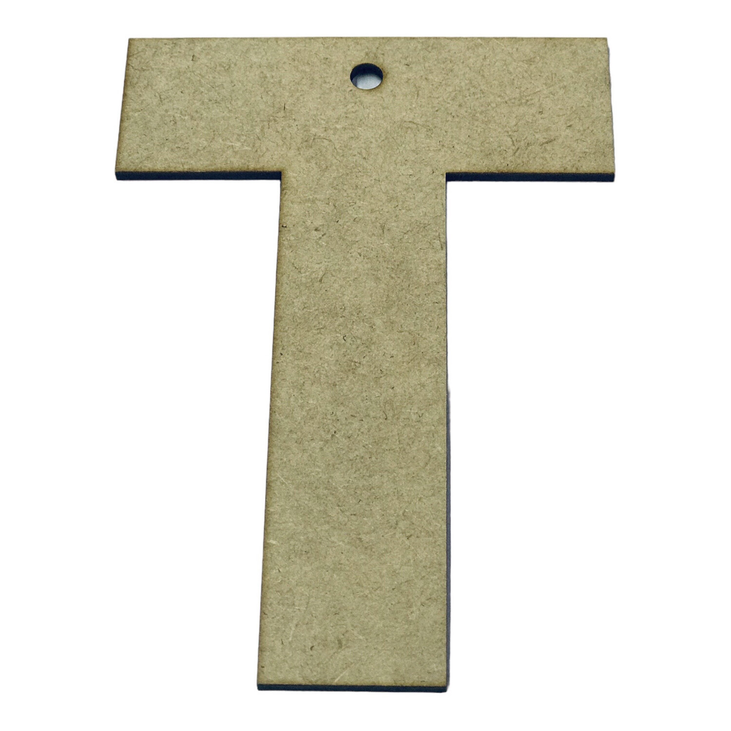 T Wooden Letter