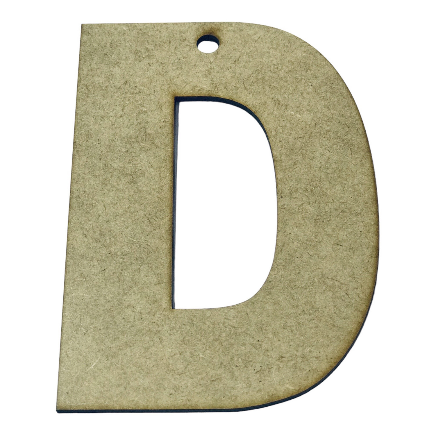 D Wooden Letter