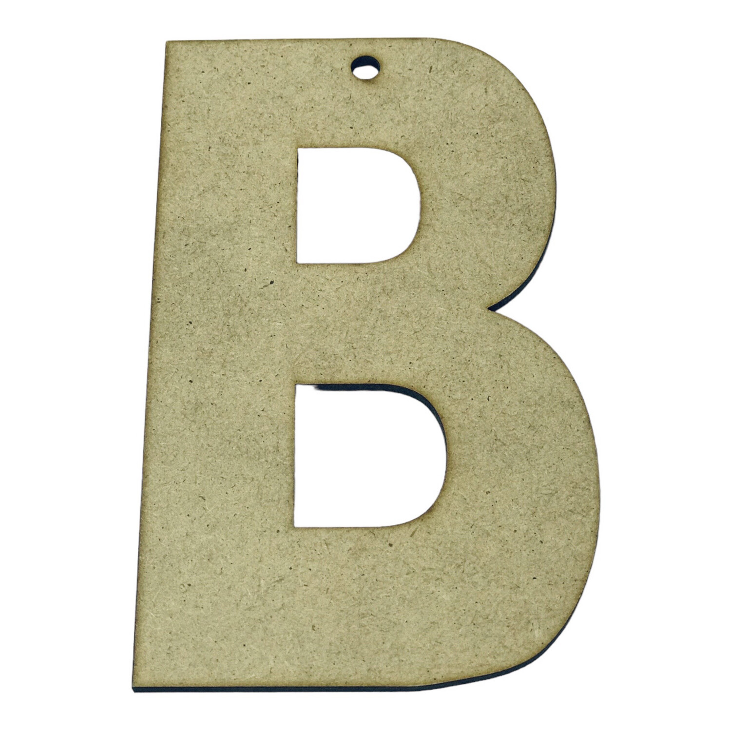 B Wooden Letter
