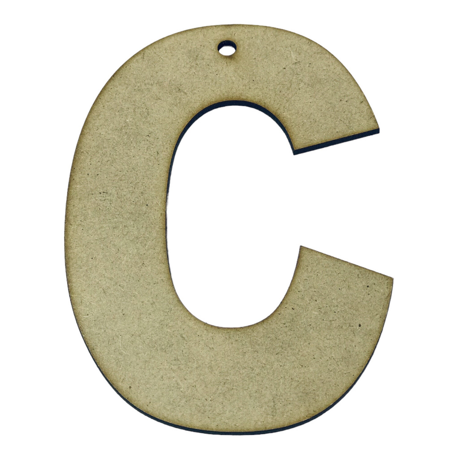 C Wooden Letter