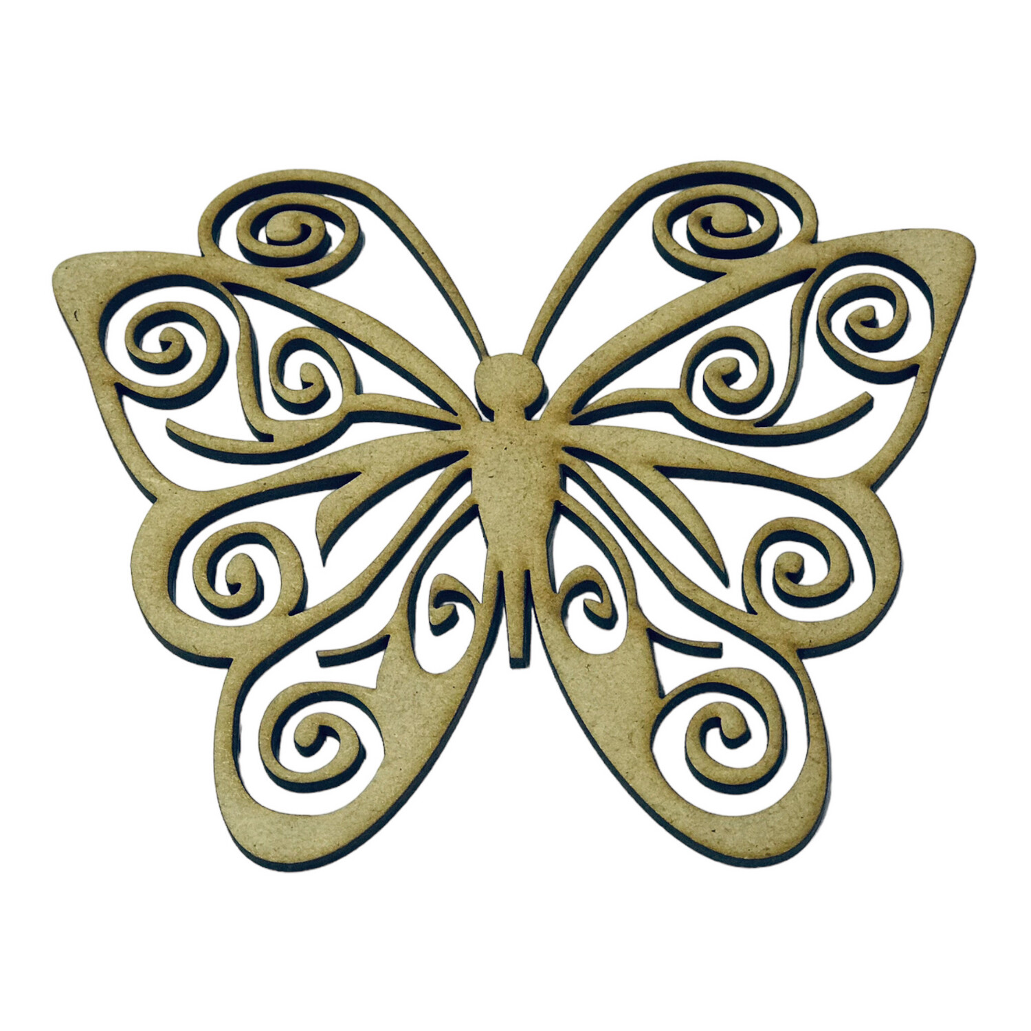 Butterfly Wood Design