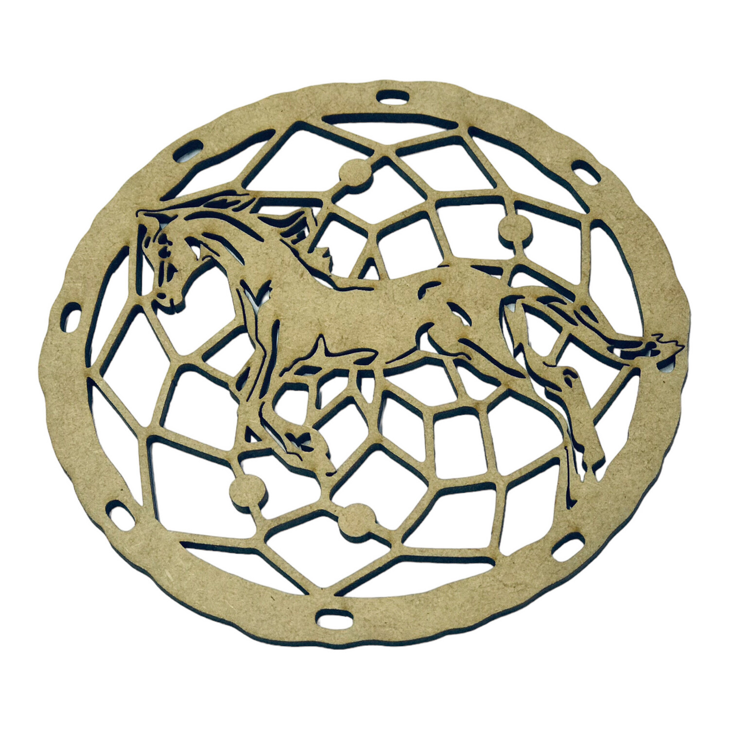 Dreamcatcher Horse Wood Design