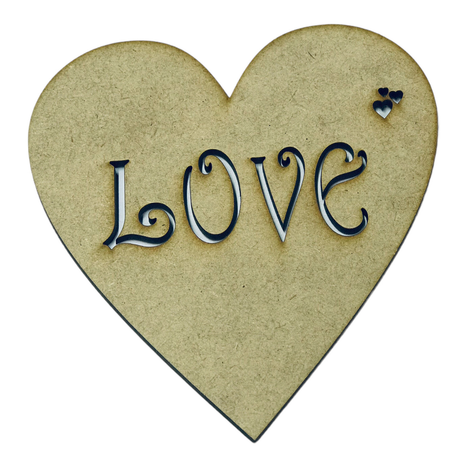 Love Heart Wood Design
