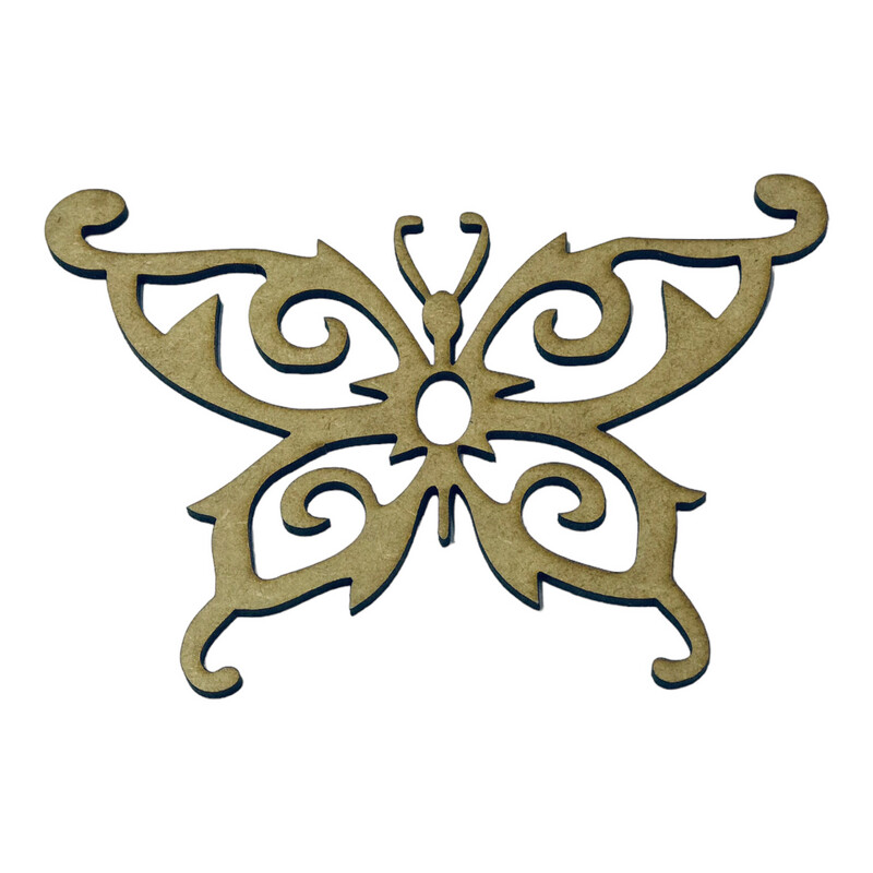 Butterfly Wood Design