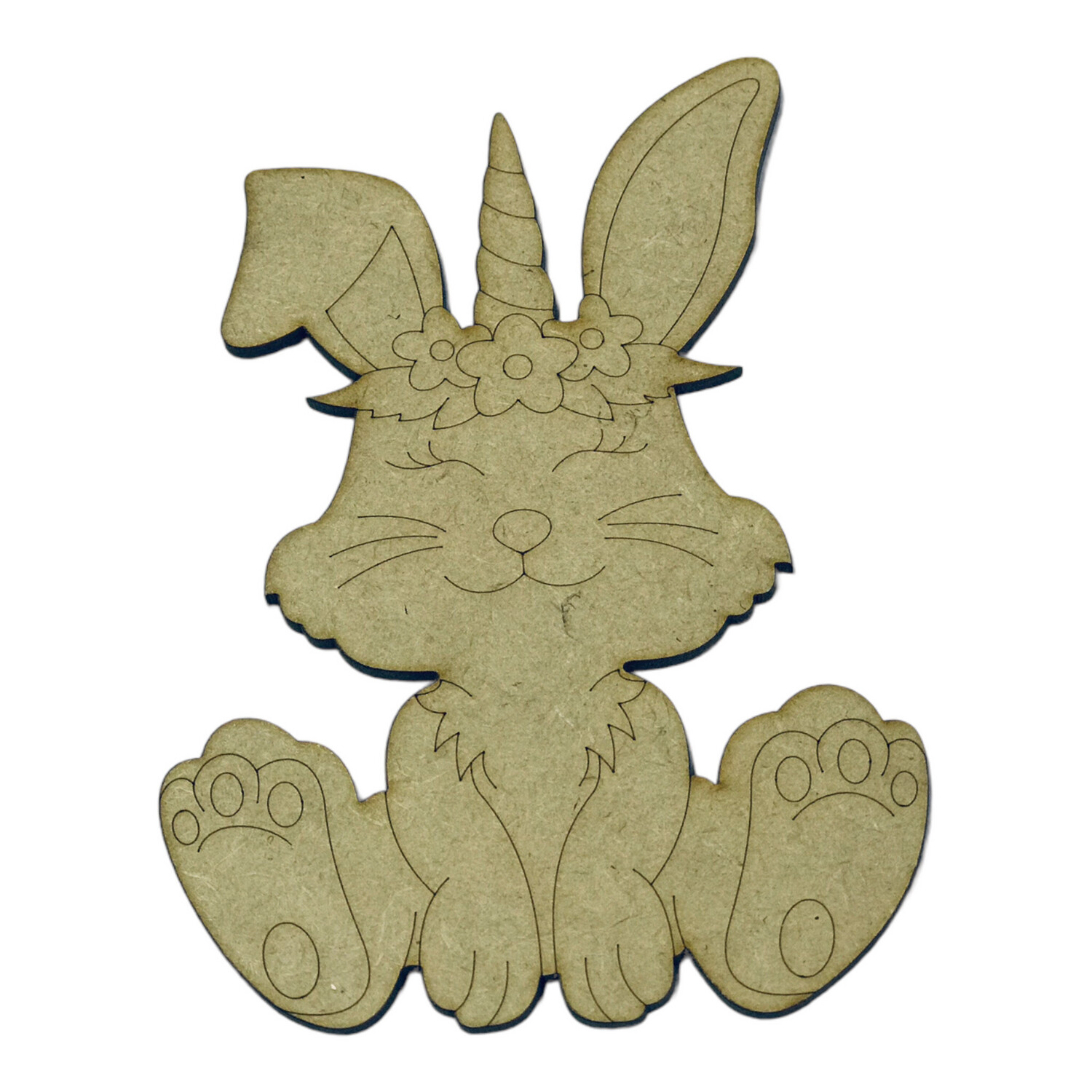 Uni-Bunny Wood Design