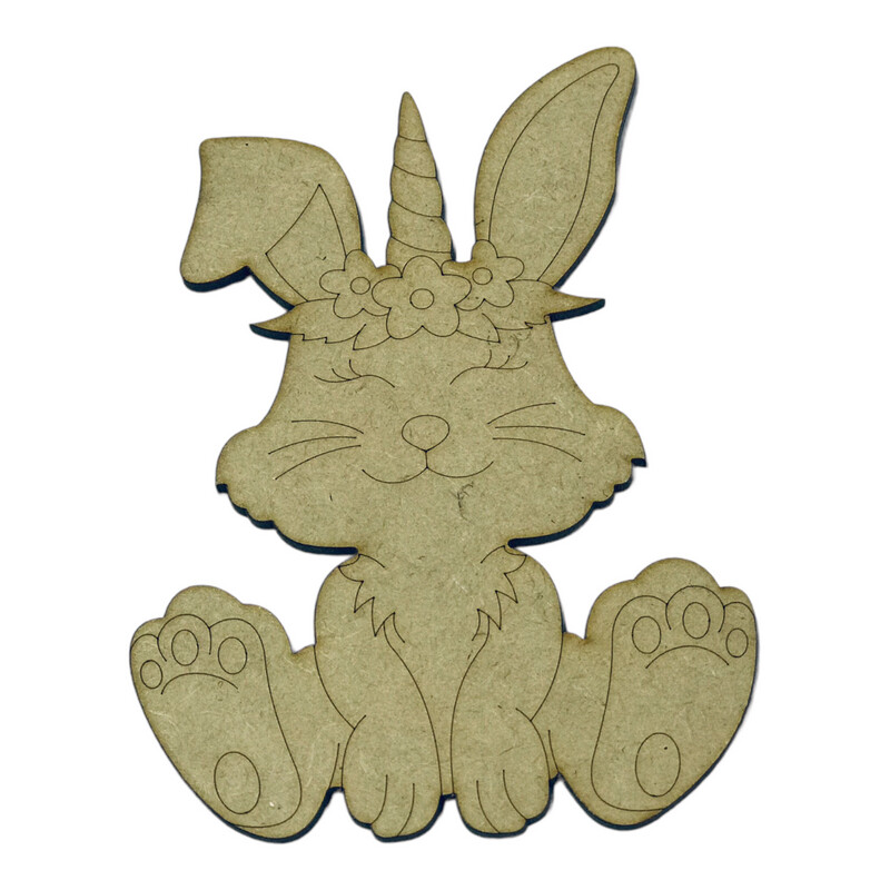 Uni-Bunny Wood Design