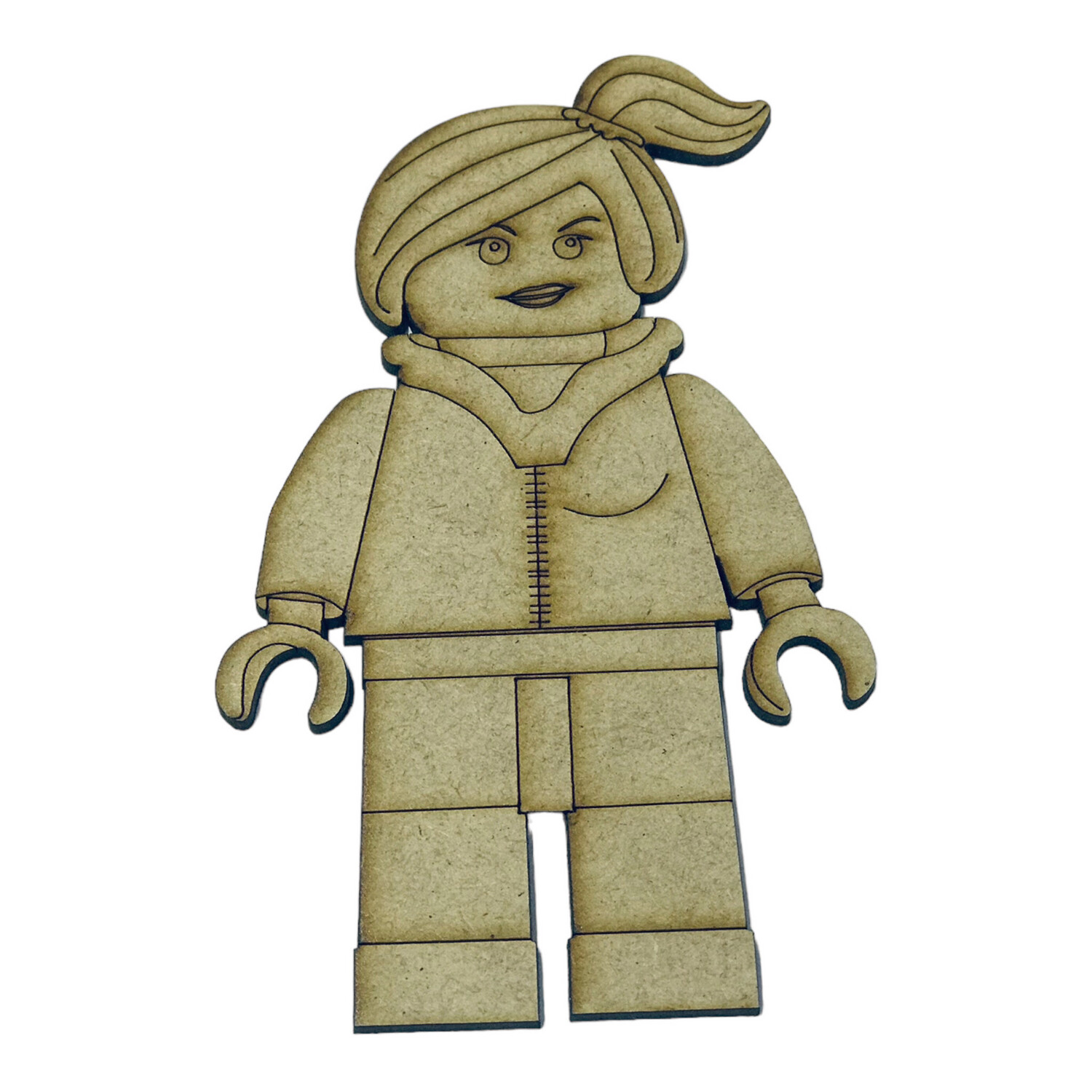 Lego Lady Wood Design