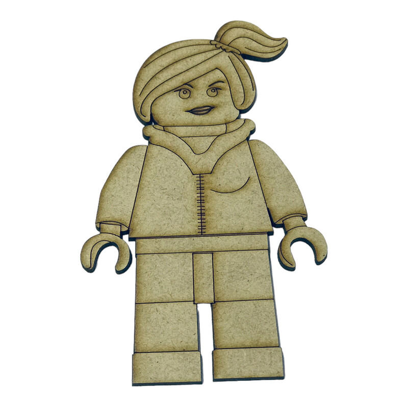 Lego Lady Wood Design