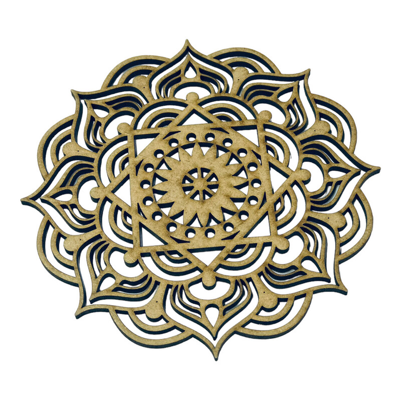 Mandala Wood Design