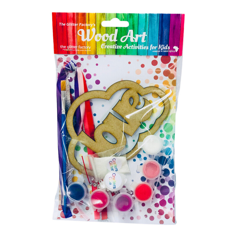 Love WordCloud Activity Kit Pinky