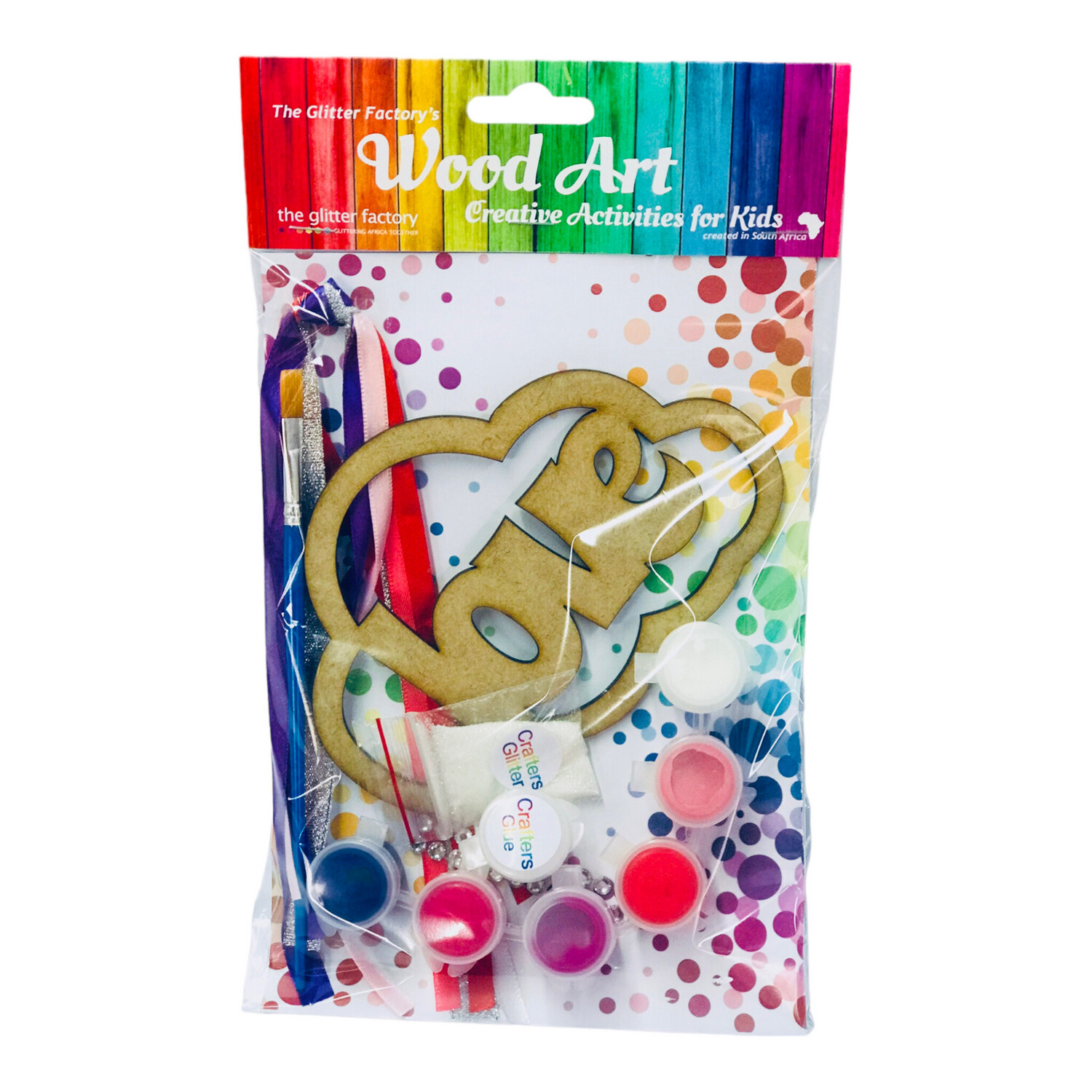 Love WordCloud Activity Kit Pinky