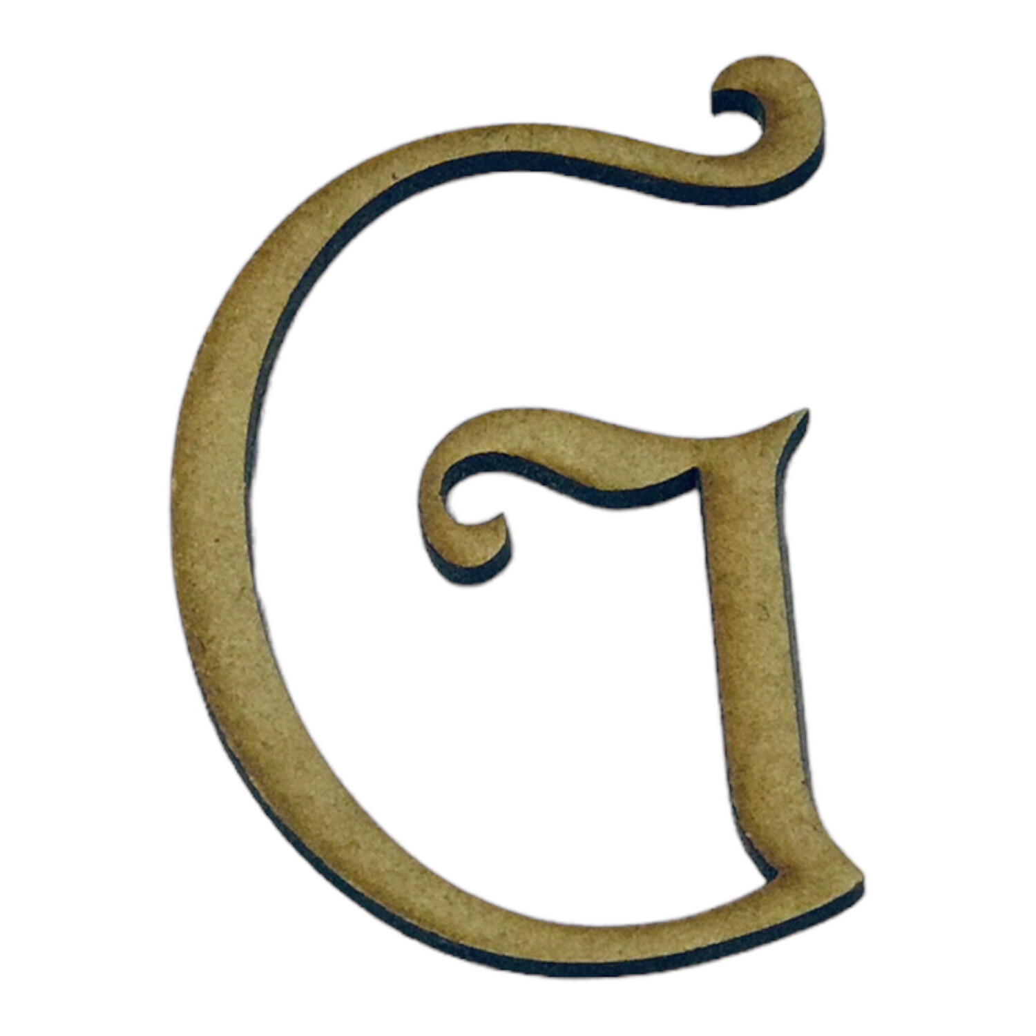 G Wooden Letter