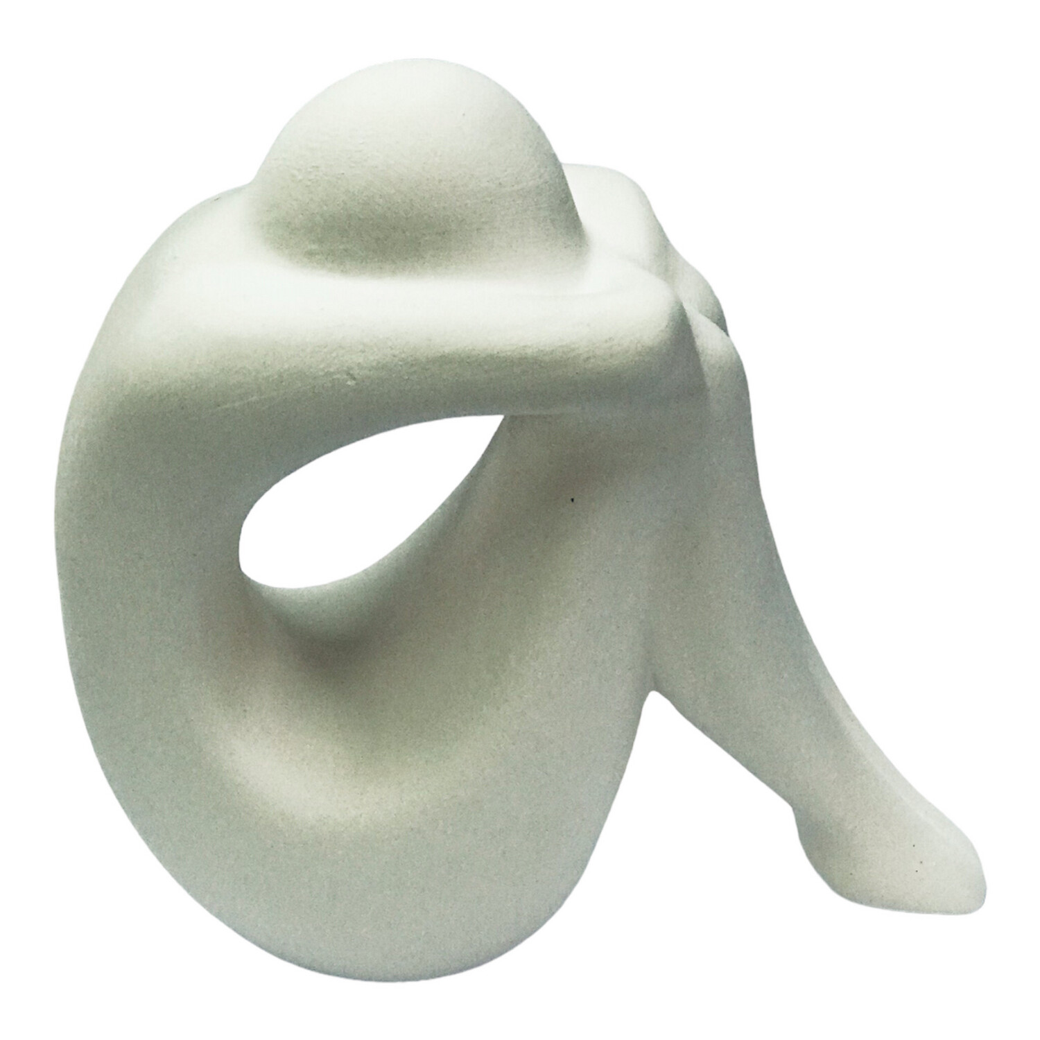 Ceramic Lady In Thought
