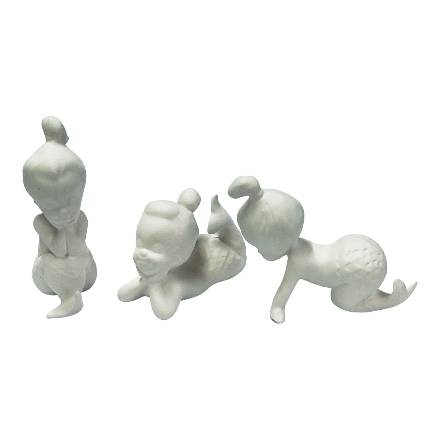 Mermaid Baby Trio Ceramic