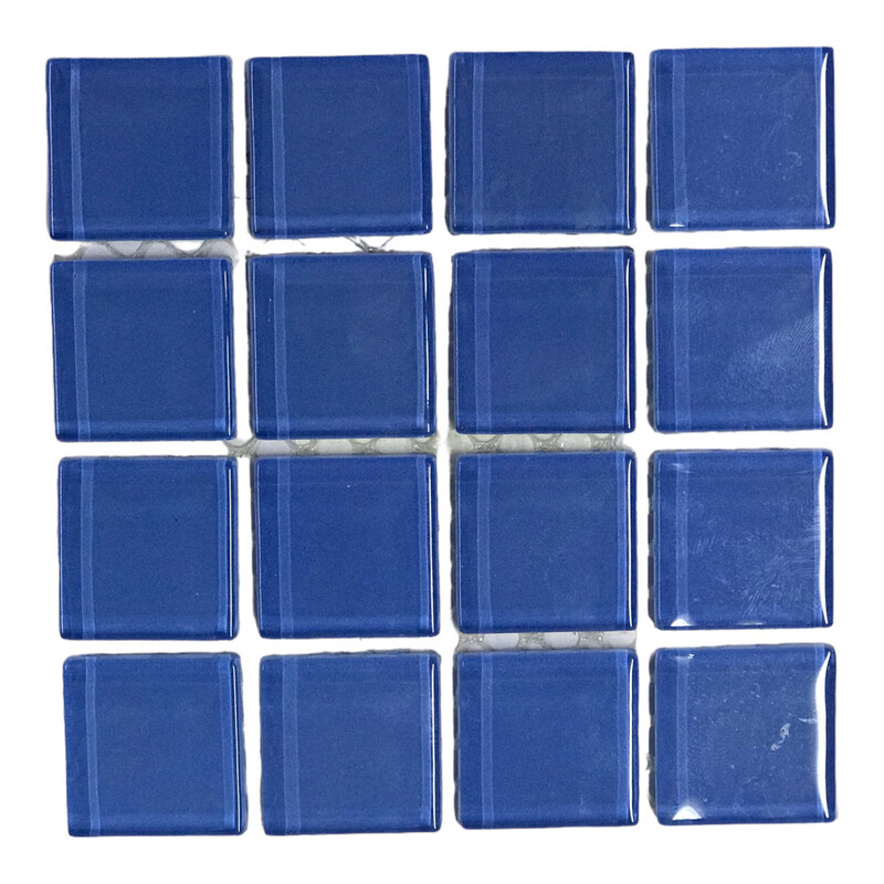 Nipped Mosaic Tiles Sky Blue 80g