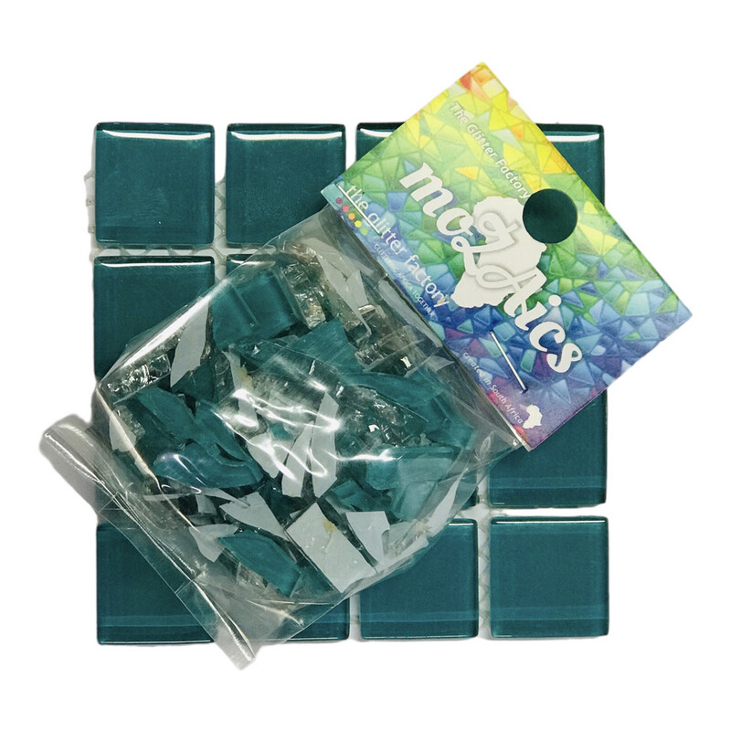 Nipped Mosaic Tiles Sea Green 80g