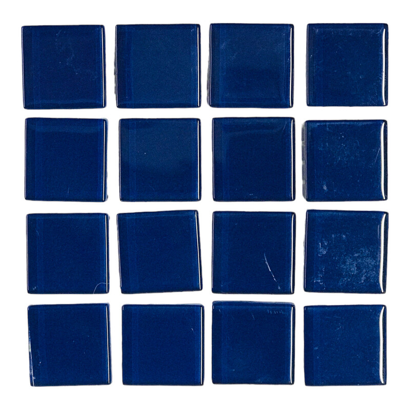 Nipped Mosaic Tiles Midnight Blue 80g