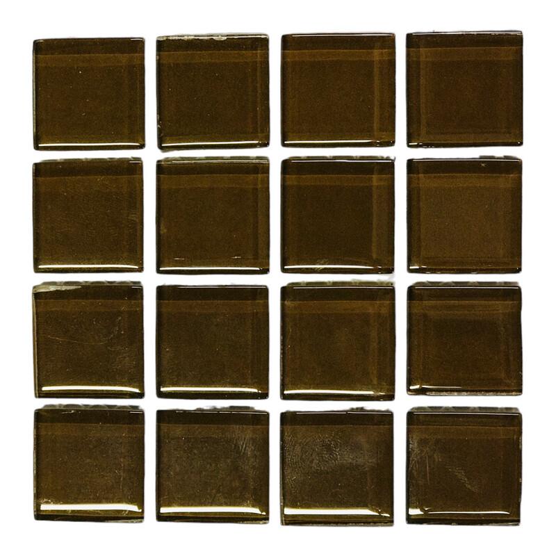 Nipped Mosaic Tiles Chestnut 80g