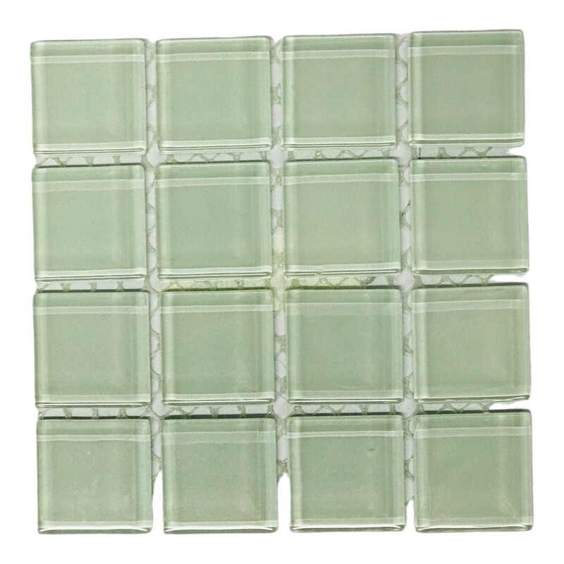 Nipped Mosaic Tiles White 80g
