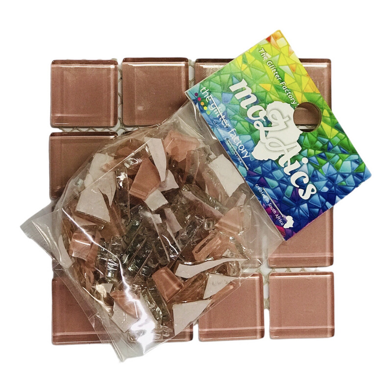 Nipped Mosaic Tiles Soft Pink 100g