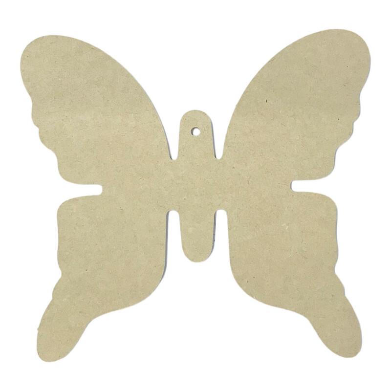 Mosaic Butterfly Design A4 - 6mm Wood