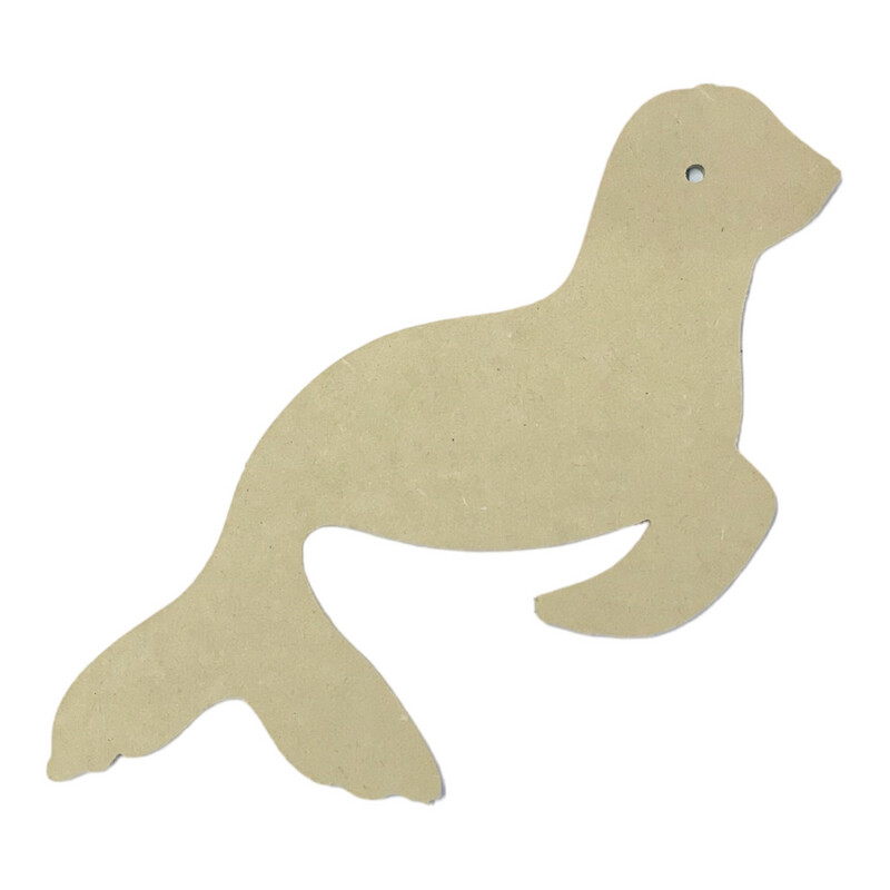 Mosaic Seal Design A4 - 6mm Wood
