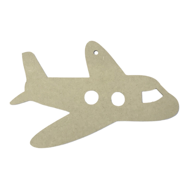 Mosaic Airplane Design A4 - 6mm Wood