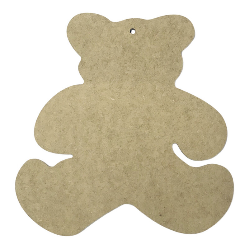 Mosaic Bear Design A4 - 6mm Wood