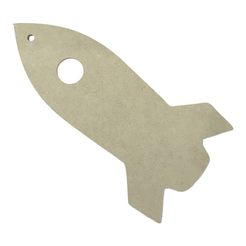 Mosaic Rocket Design A4 - 6mm Wood