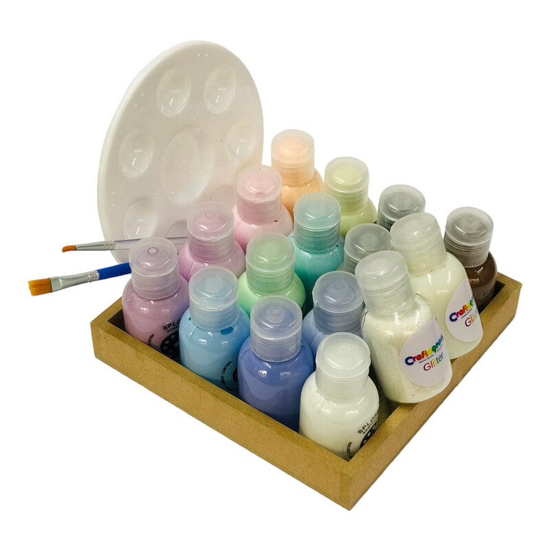 Splosh Acrylic Pastel Kit 14 Colours