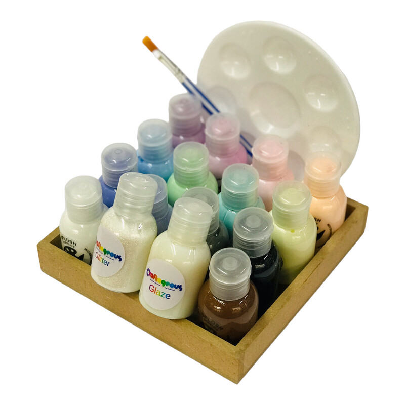 Splosh Acrylic Pastel Kit 14 Colours