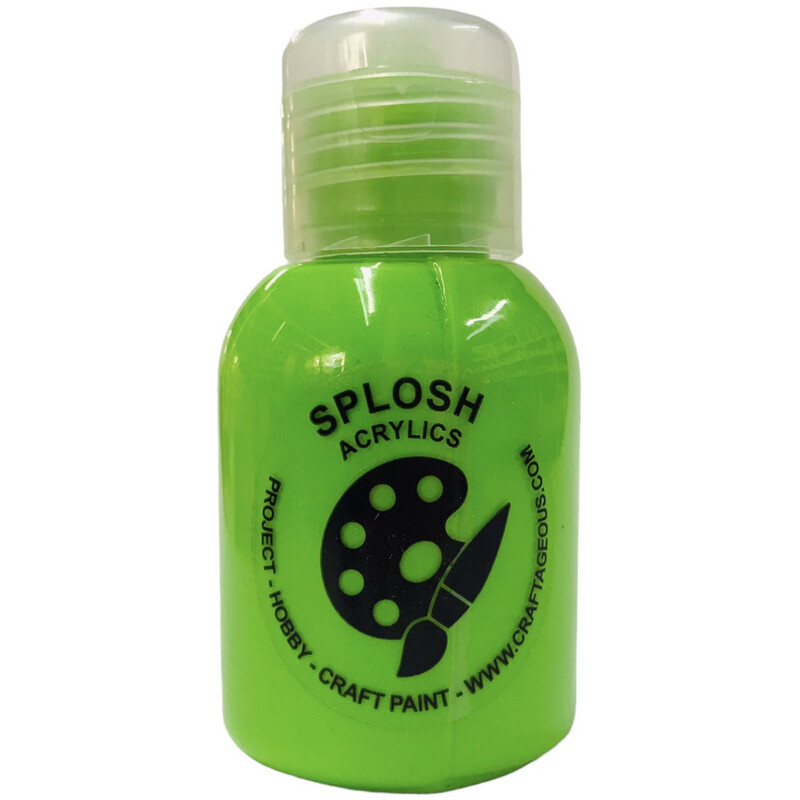 Lumo Green Splosh Acrylic 30ml