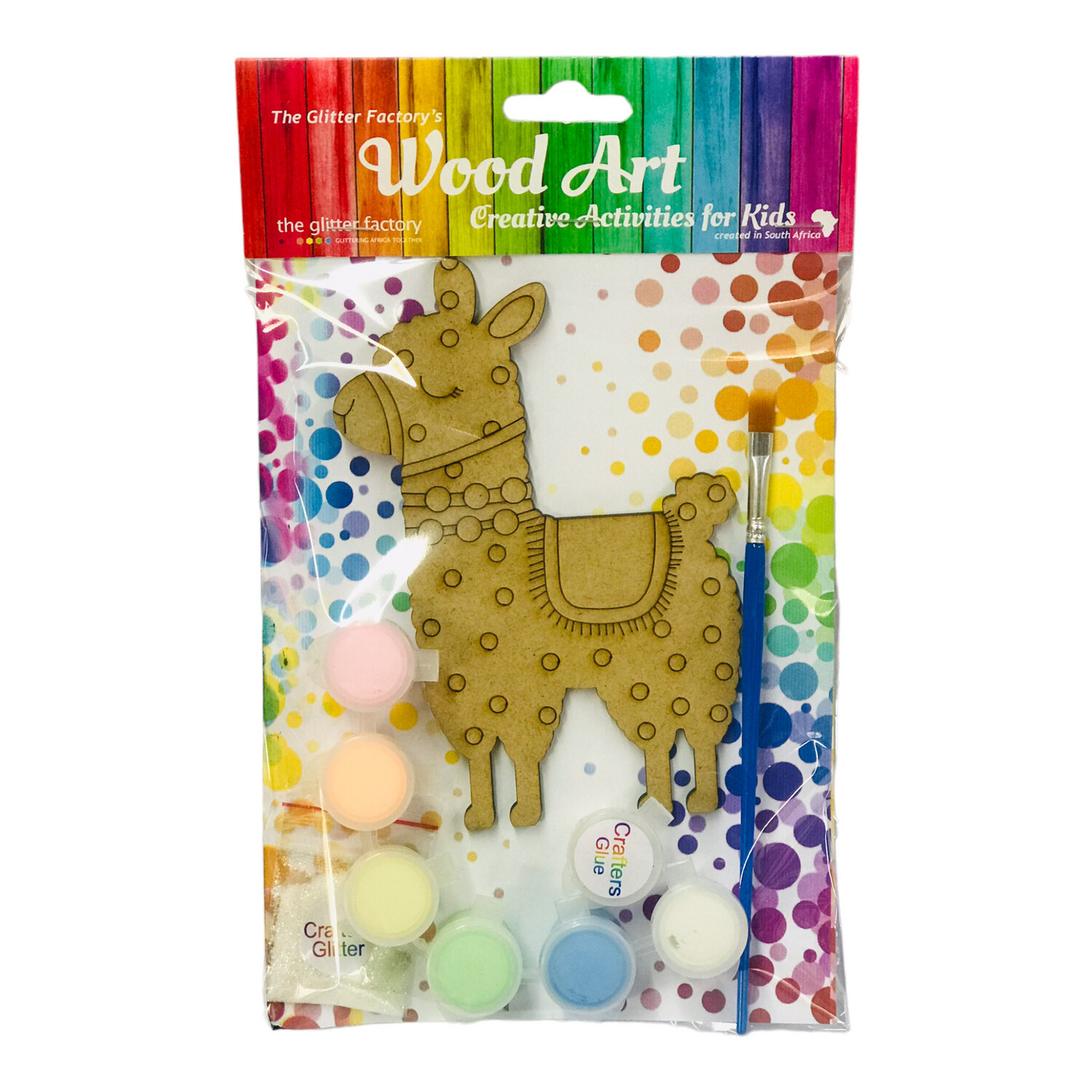 Lama Pastel Activity Kit A6