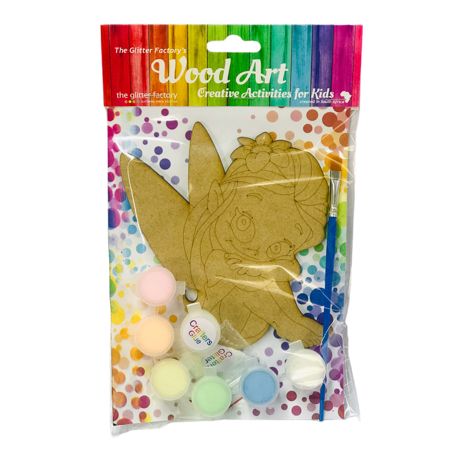 Shy Fairy Pastel Activity Kit A6