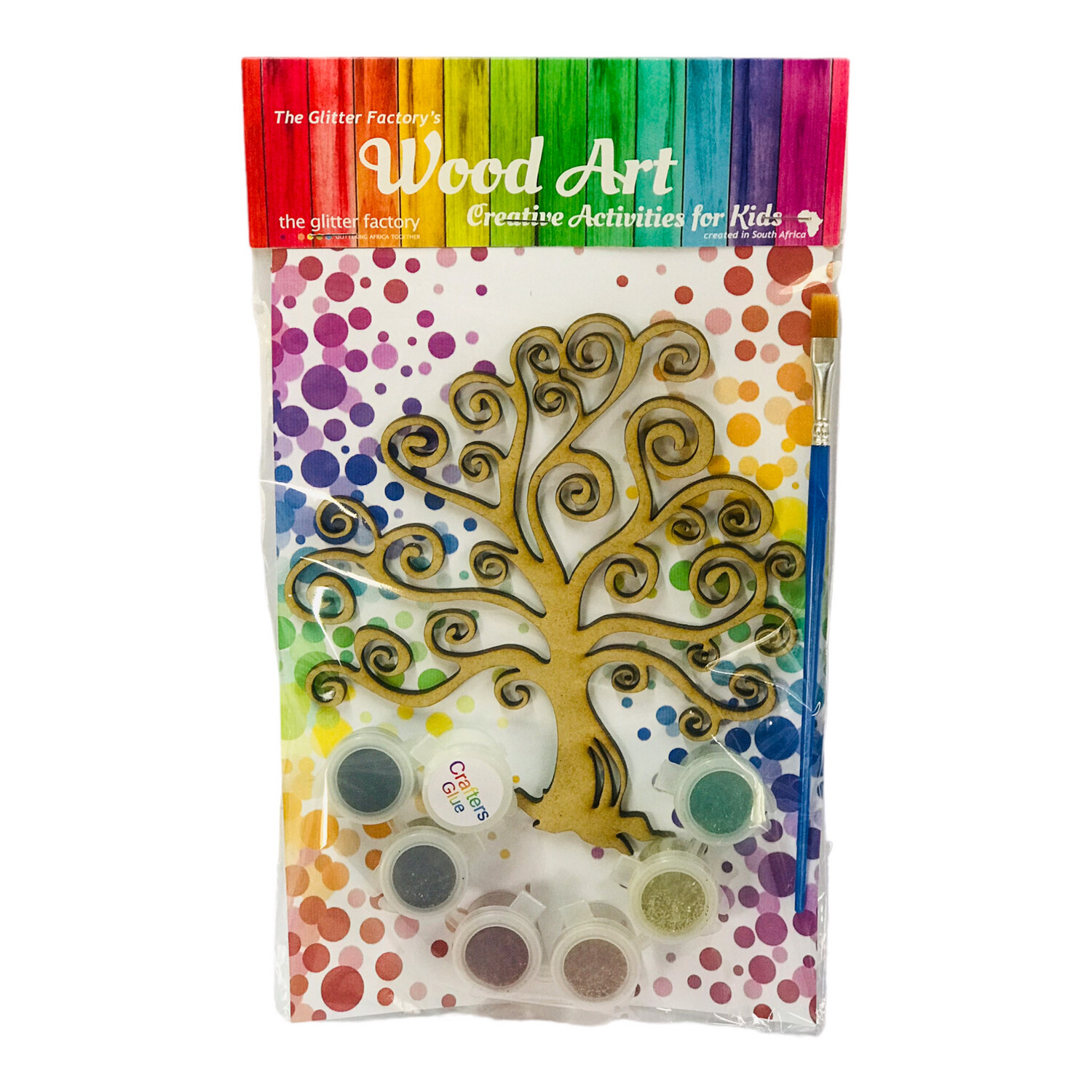 Tree Of Life GLITTER ME Activity Kit A6