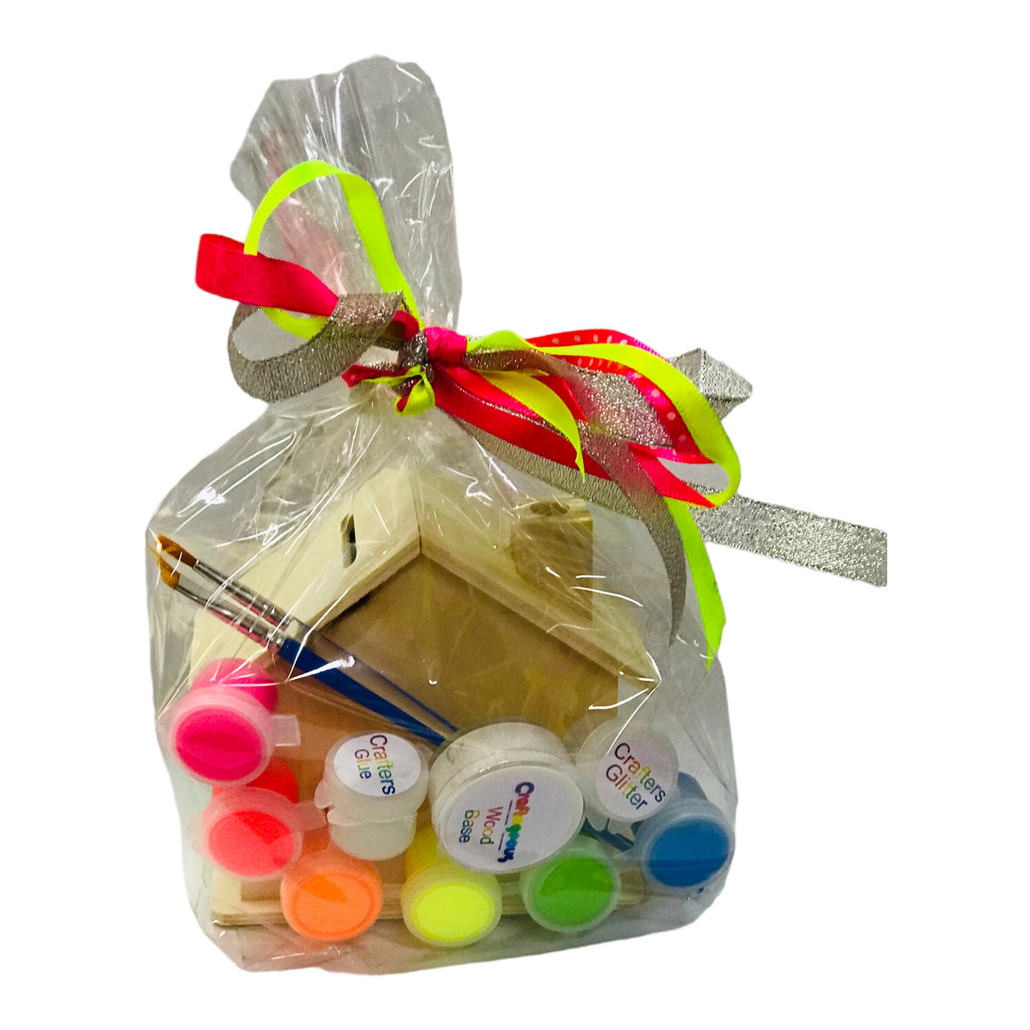 Money Box House Butterflies Lumo Acrylic