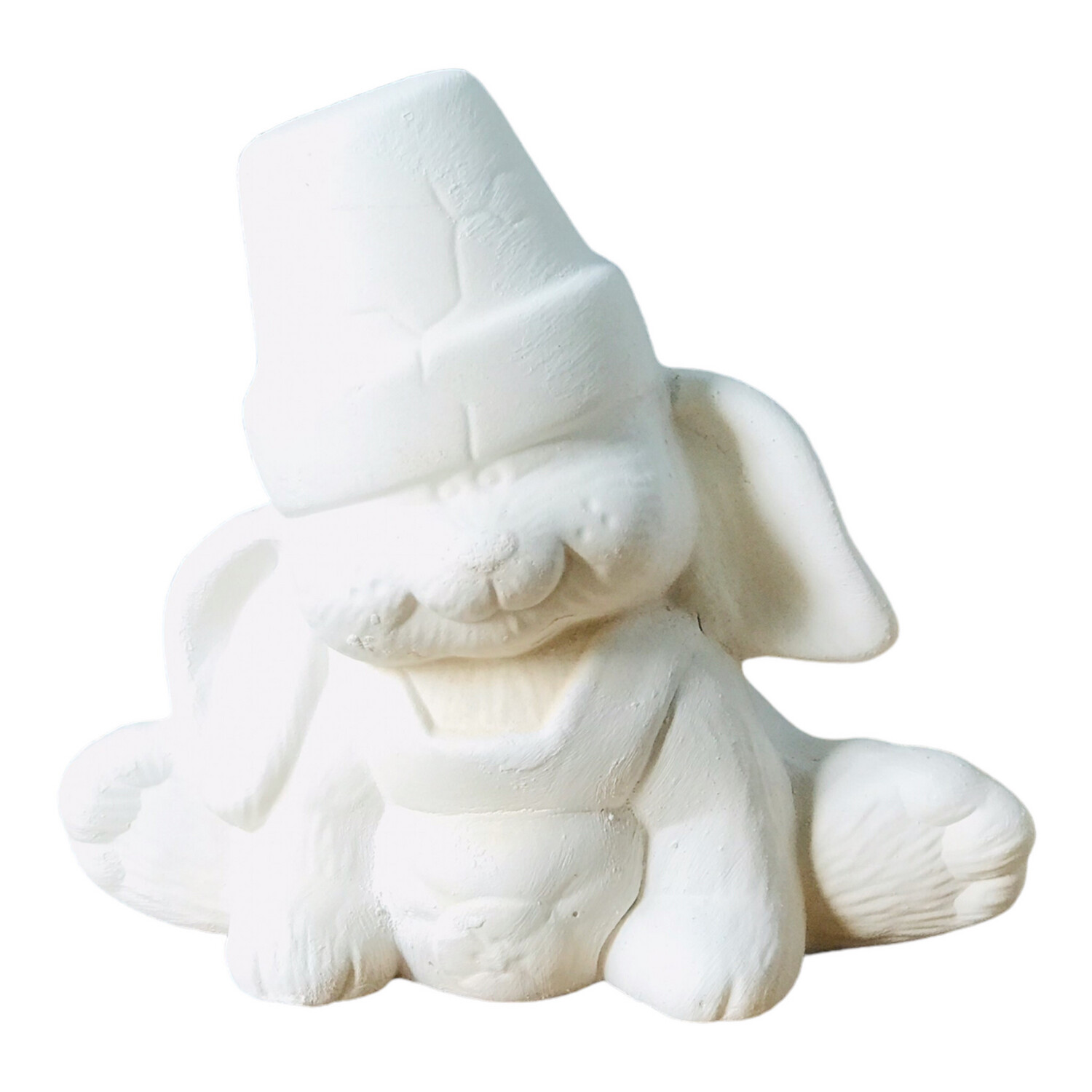 Bunny Crackpot Boy Sitting Ceramic