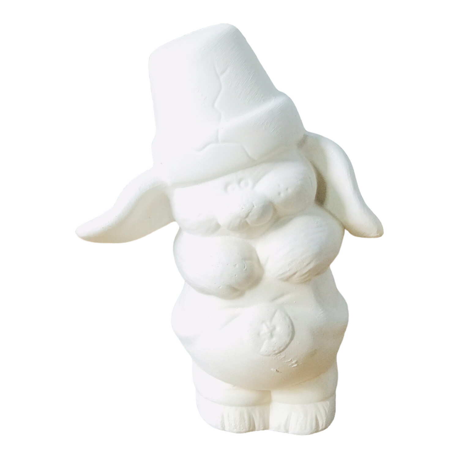 Bunny Crackpot Boy Standing Ceramic