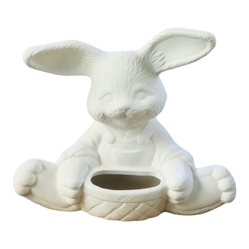 Bunny Basket Pouch Ceramic