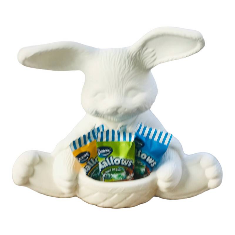 Bunny Basket Pouch Ceramic